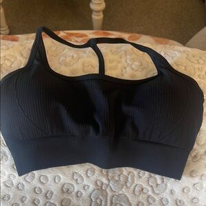 Black Women's Sports Bra